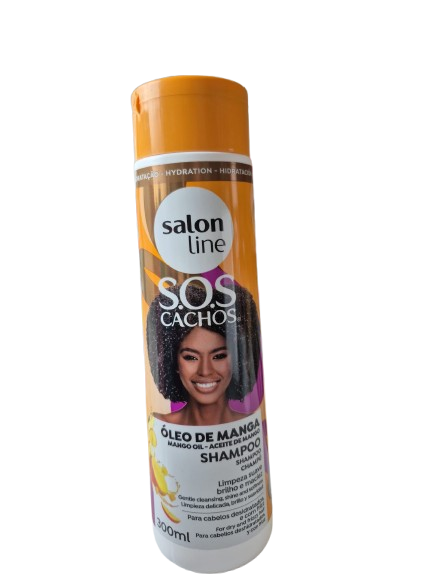 SALON LINE S.O.S Cachos Shampoo Óleo de Manga 300ml