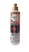 SALON LINE S.O.S Cachos Ativador Óleo de Rícino e Queratina Vegetal 300ml