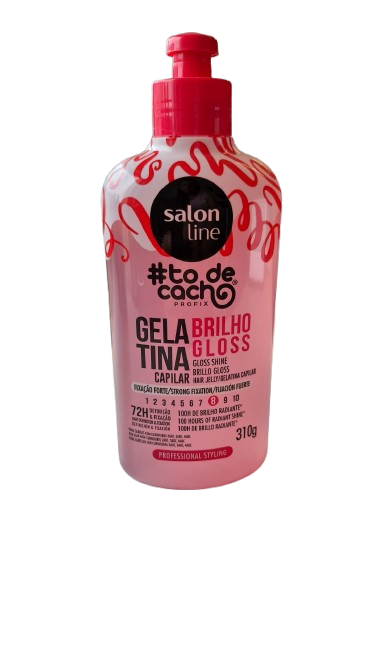 SALON LINE #TôDeCacho Gelatina Brilho Gloss 310g