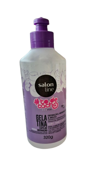 SALON LINE #TôDeCacho Gelatina Hidra Definição 320g