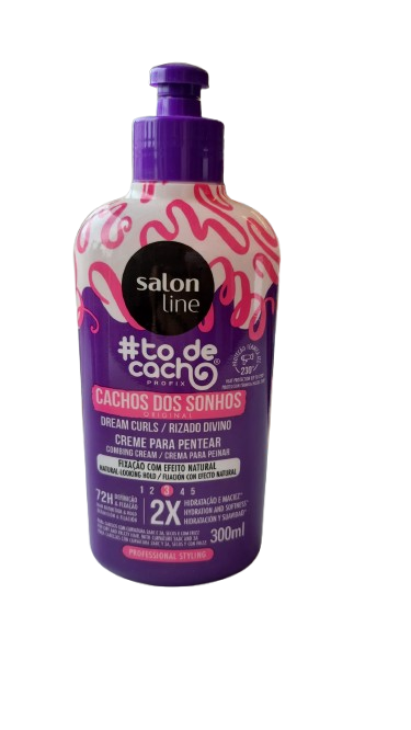 SALON LINE #TôDeCacho Creme de Pentear Cachos dos Sonhos 300ml