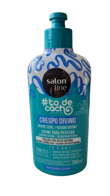 SALON LINE #TôDeCacho Creme de Pentear Crespo Divino 300ml