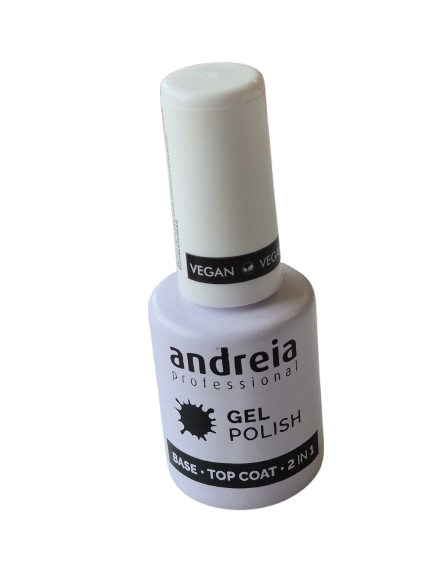 ANDREIA UNHA gel polish base -top coat 2 em 1 -10,5 ml