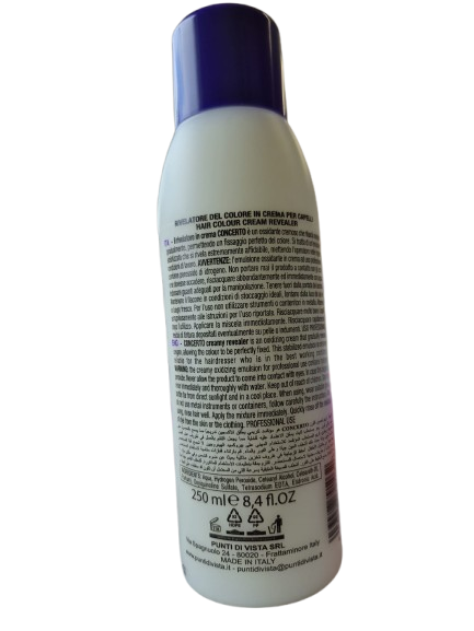 CONCERTO  creme oxidante VOL 30, 9% -250ML