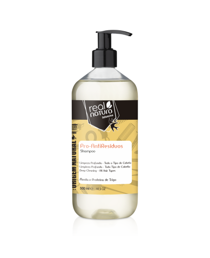 Real Natura Shampoo Anti-Resíduos Sem Sal 500ml