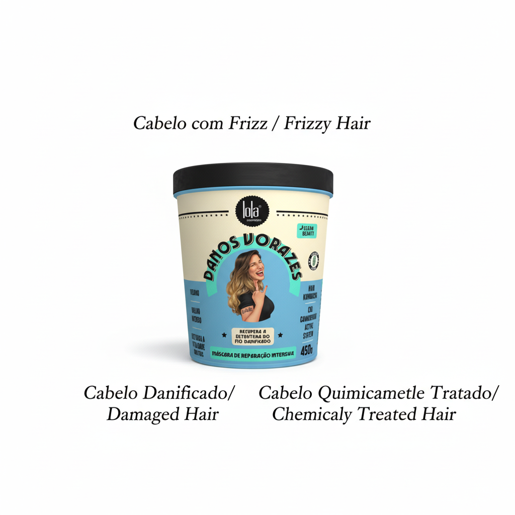 LOLA Máscara Danos Vorazes Reparação Intensiva 450g
