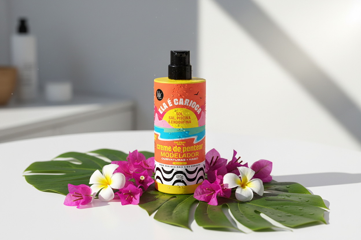 Ela é Carioca Curl Styling Leave-In Cream 3ABC 480 g