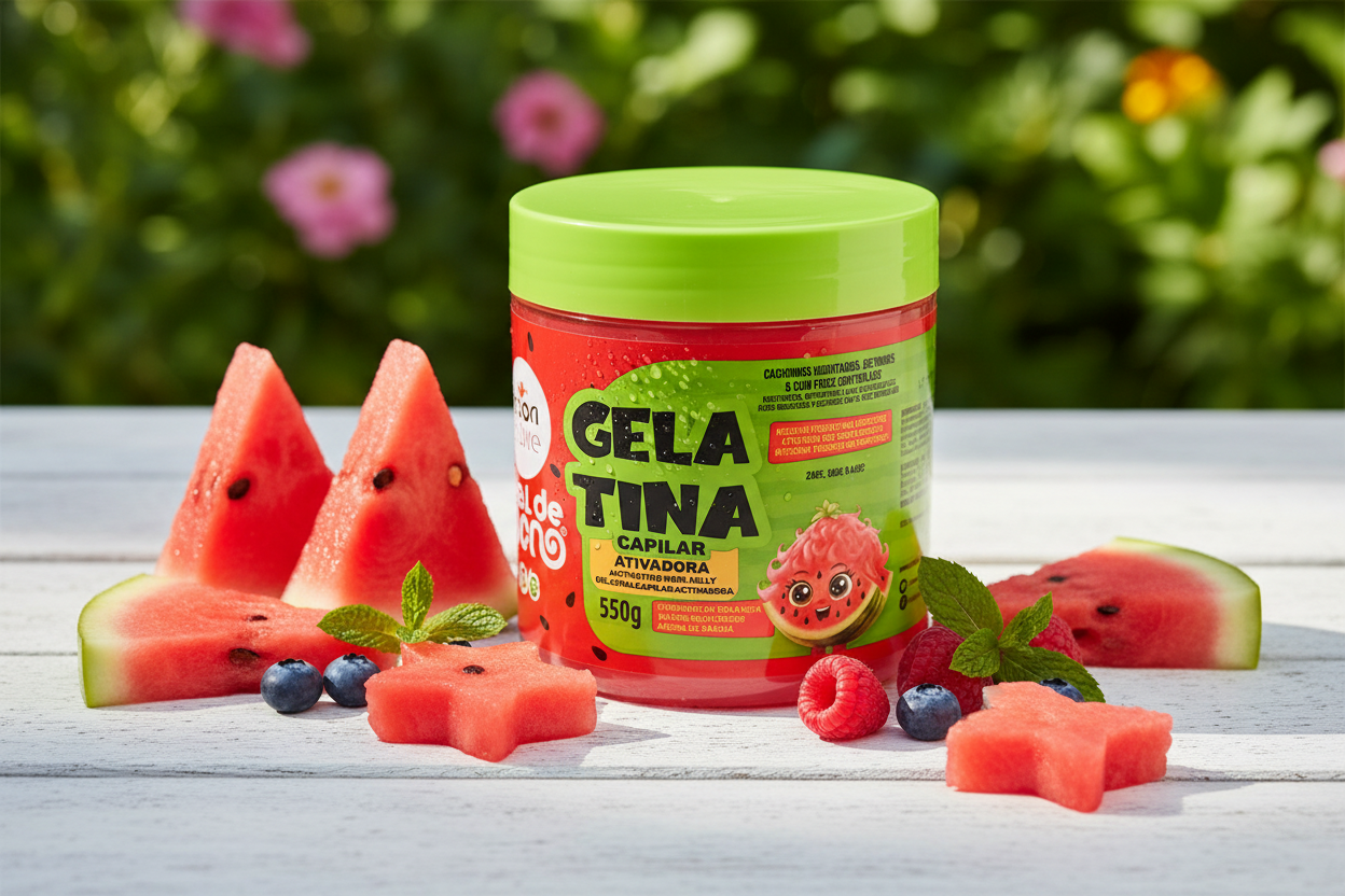#todecacho Kids Watermelon Activating Styling Gel 550g
