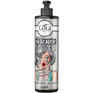 GOTA DOURADA  Matizador 3d Grafite 300ml
