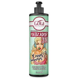 GOTA DOURADA Matizador 3d Perola 300ml