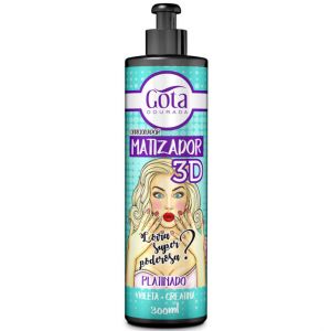GOTA DOURADA Matizador 3D Platinado 300ml