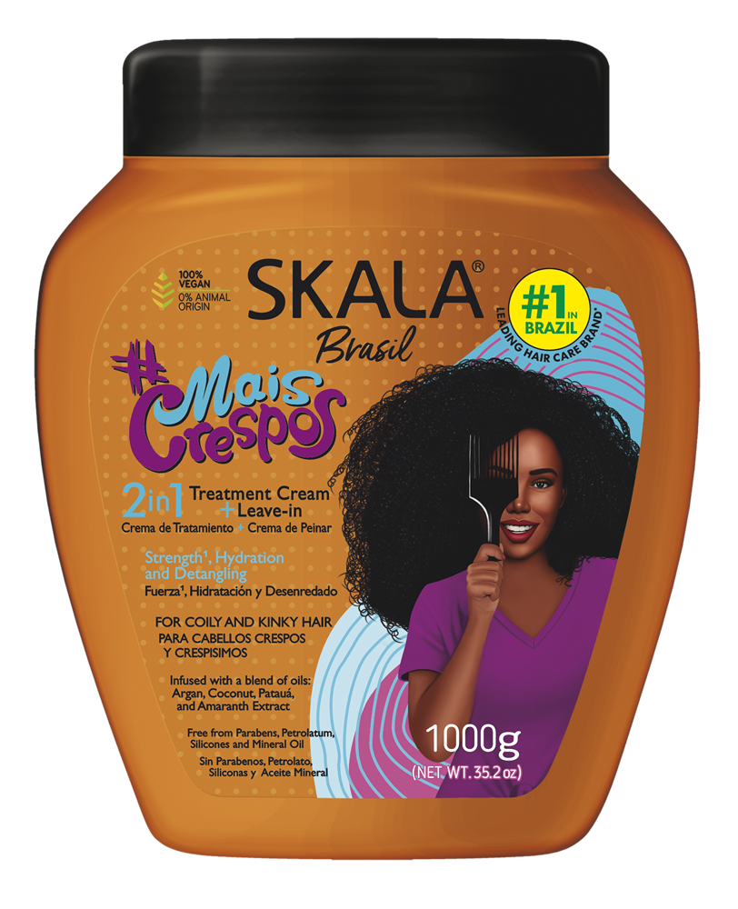 Skala Creme Pentear Mais Crespos 1kg