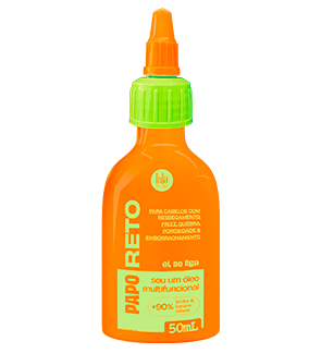 Papo Reto Óleo Multifuncional 50mL