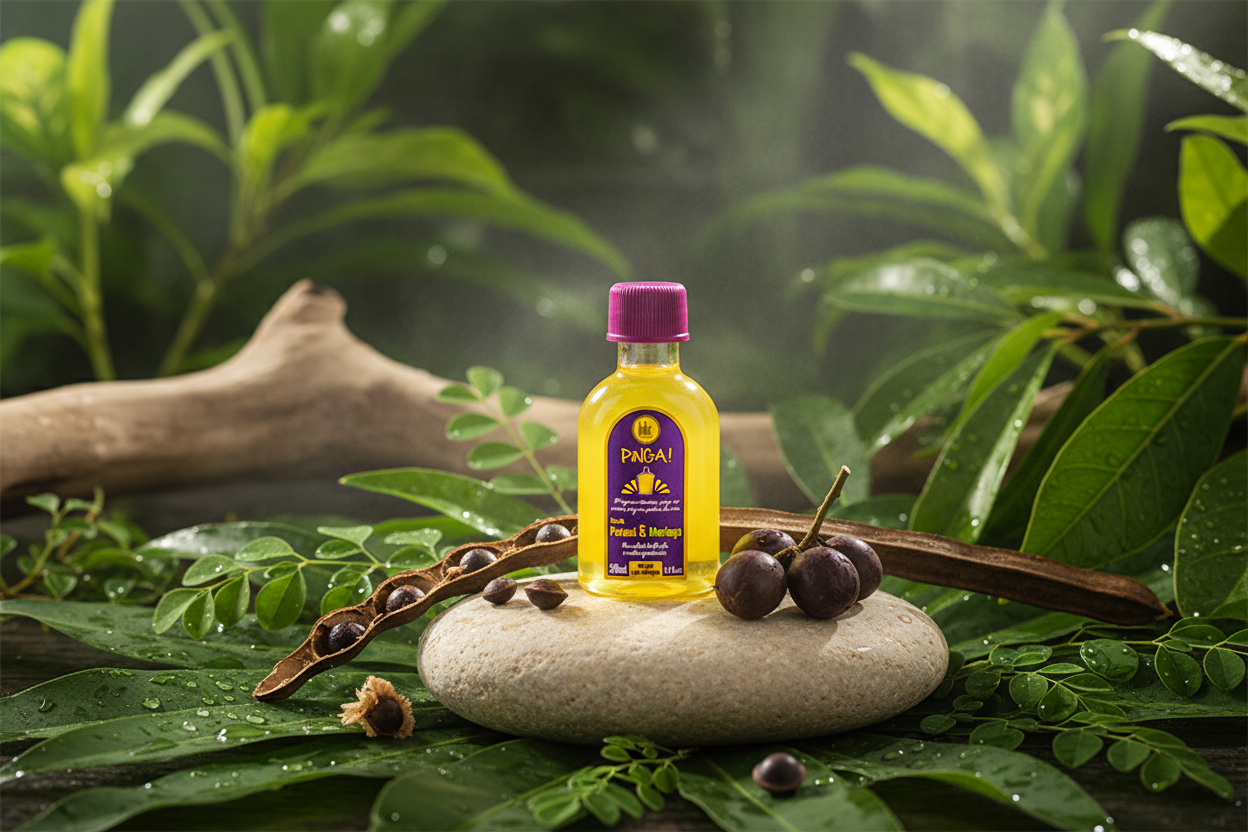 Pinga! Patauá & Moringa Oil – Pre and Post Shampoo – New Size! 50 mL