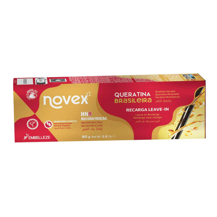 Novex Recarga Queratina Brasileira 80g