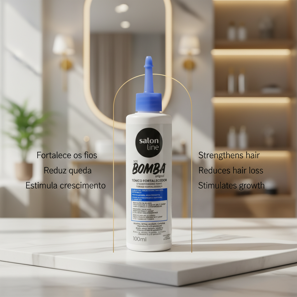 Salon Line S.O.S Bomba Tônico Fortalecedor Crescimento Acelerado 100ml