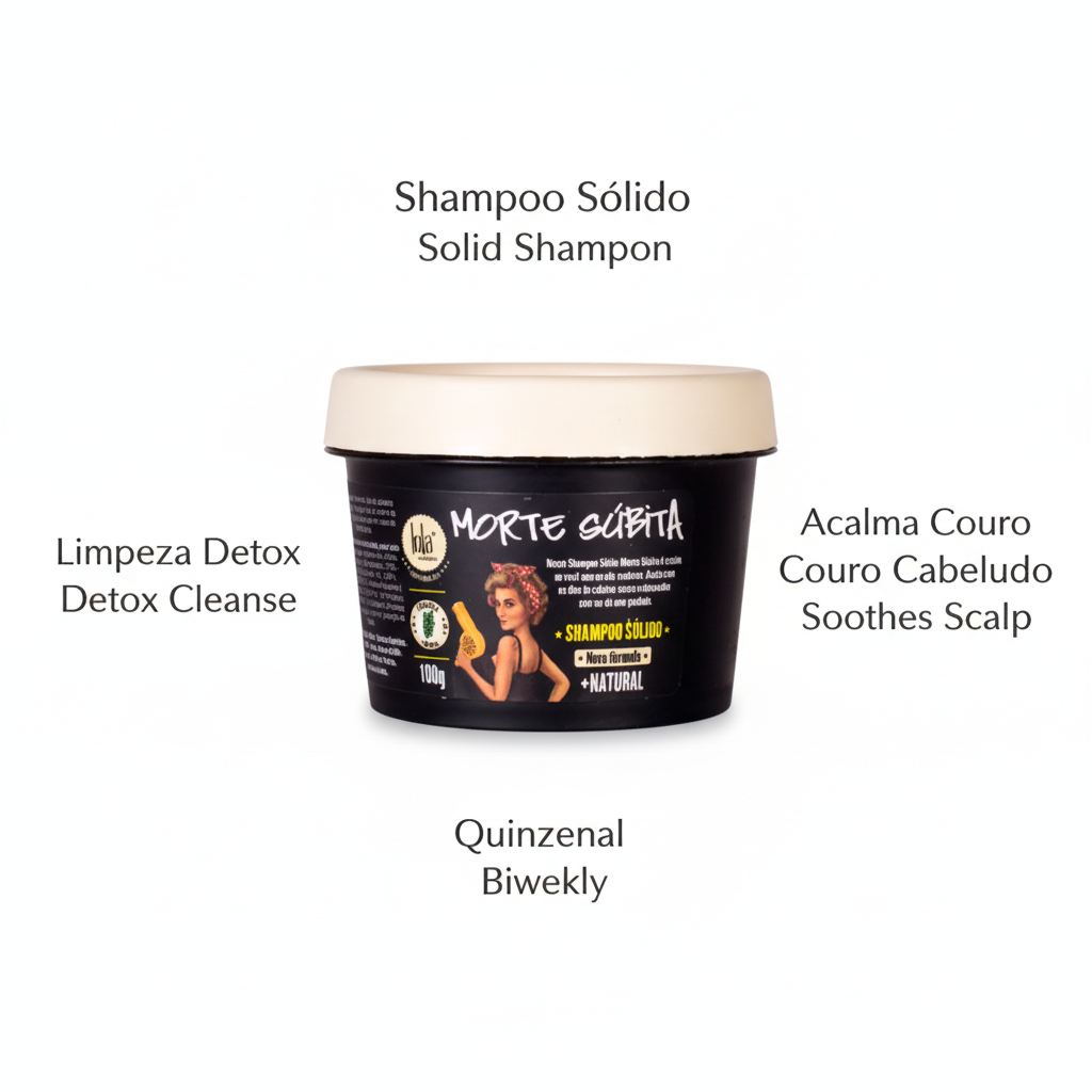 LOLA Morte Súbita Shampoo Sólido 100g
