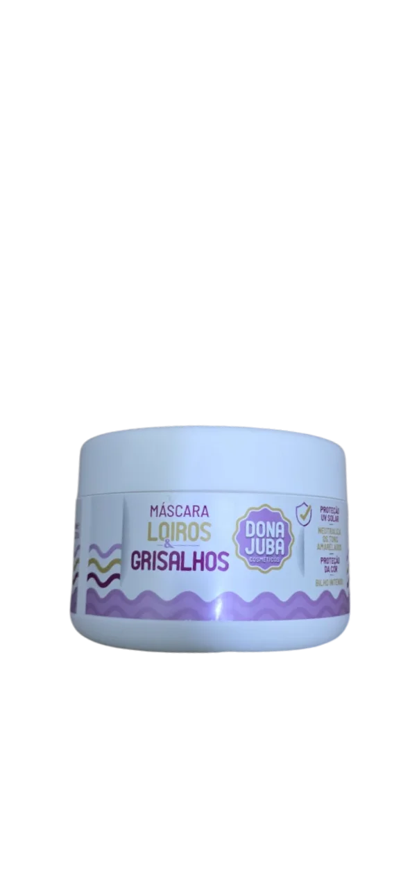 Dona Juba Máscara Loiros e Grisalhos 500g